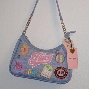 Y2k Juicy Couture shoulder bag "run the world"